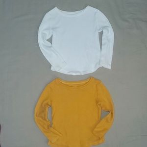 2 long sleeve shirts